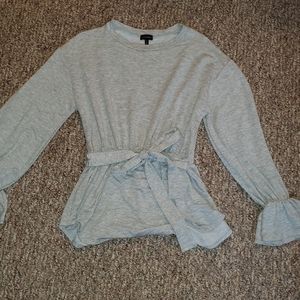 Super cute buckle black sweater